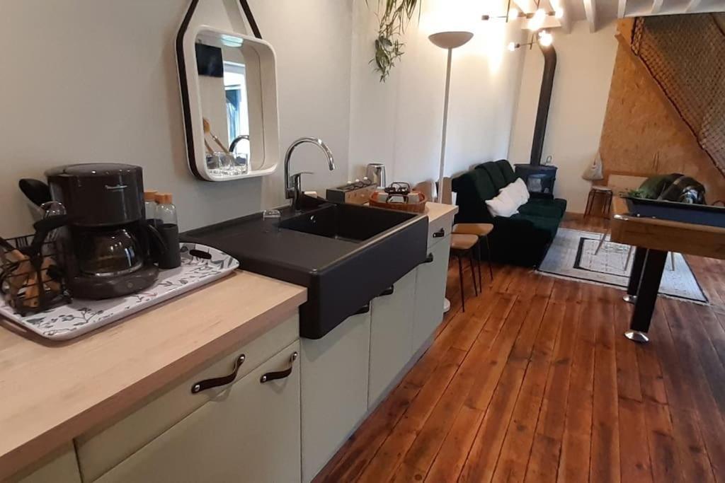 Gite 2 Pers 1 Chb A Harcourt Extérieur photo