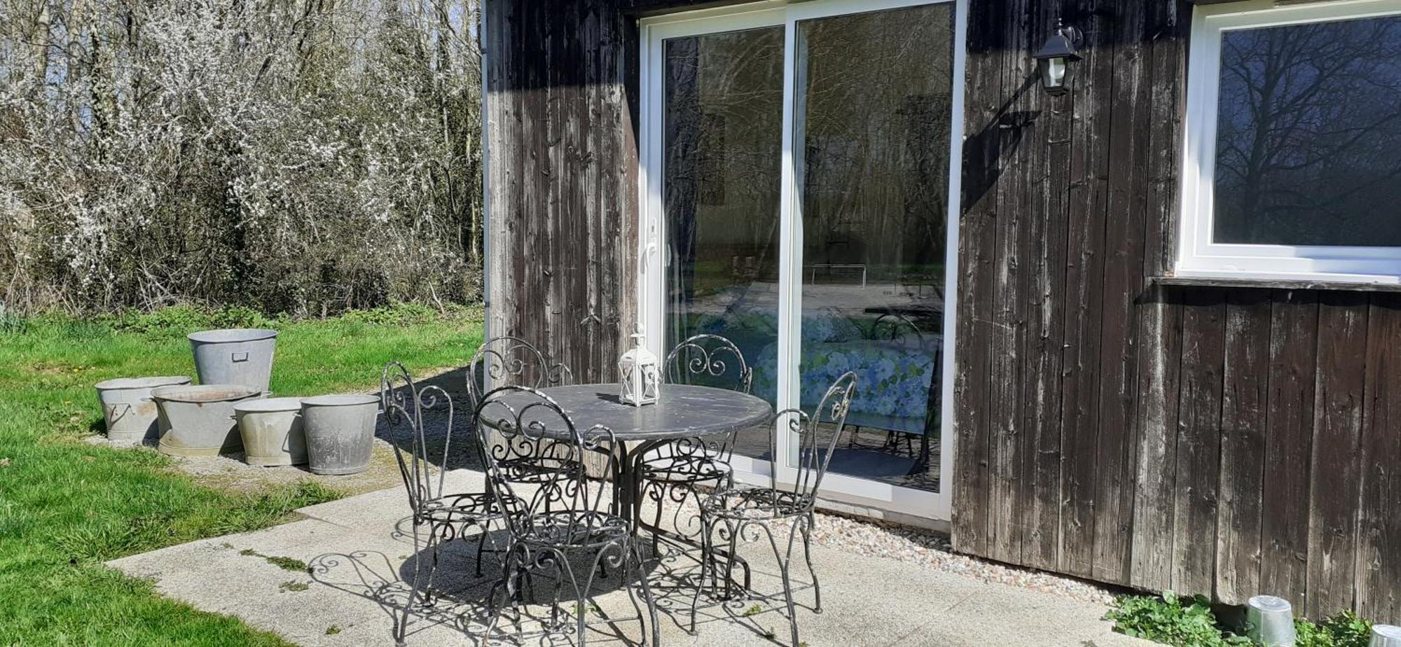 Gite 2 Pers 1 Chb A Harcourt Extérieur photo